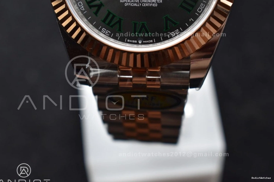 41 on RG Edition ARF Green Dial RG 904L Bracelet Weight) 126333 Steel (Gain Jubilee SH3235 Roman SS Best DateJust Gray 1:1 FreshLook SS 612 0819